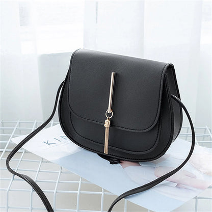 Women PU Leather Small Shoulder Bag Crossbody Handbag Purse